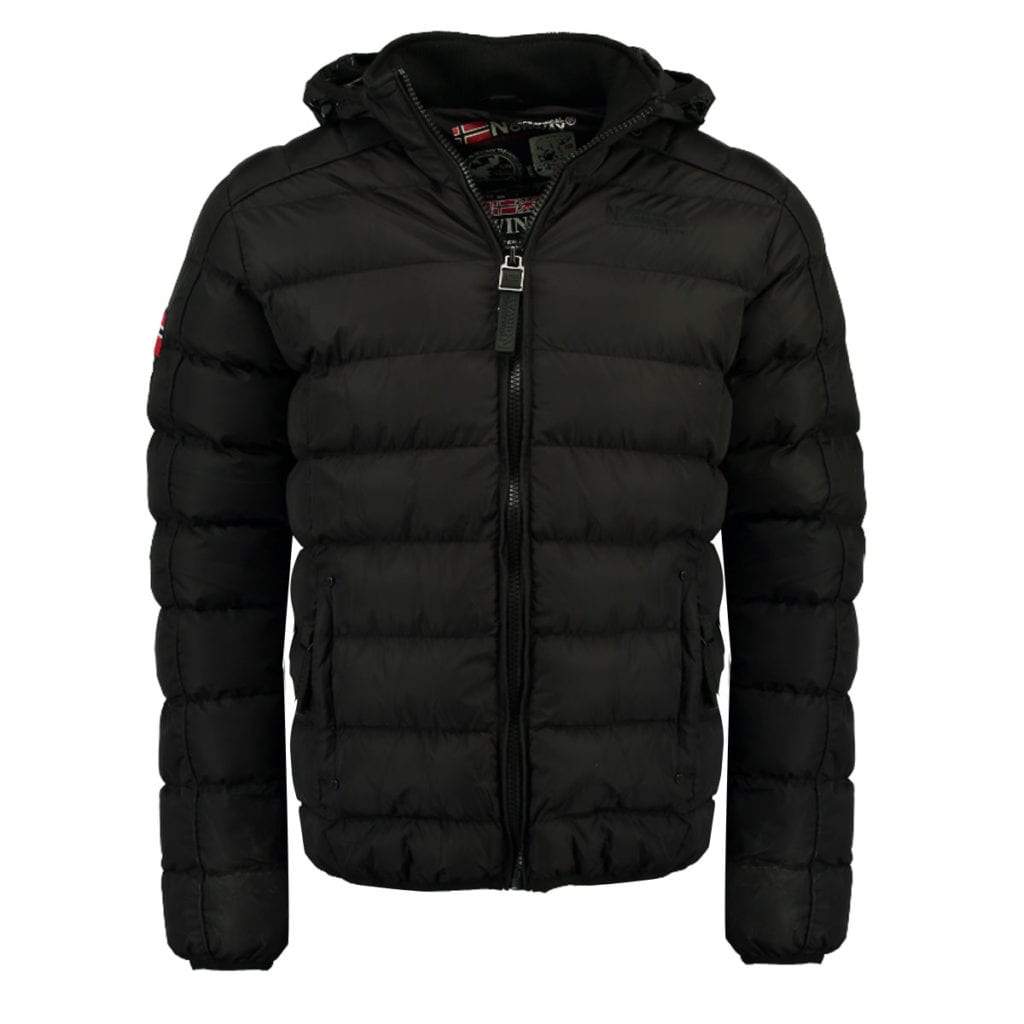 Geographical Norway Bolide, Chaqueta Bomber para Hombre, Negro (Black),  Large: : Moda